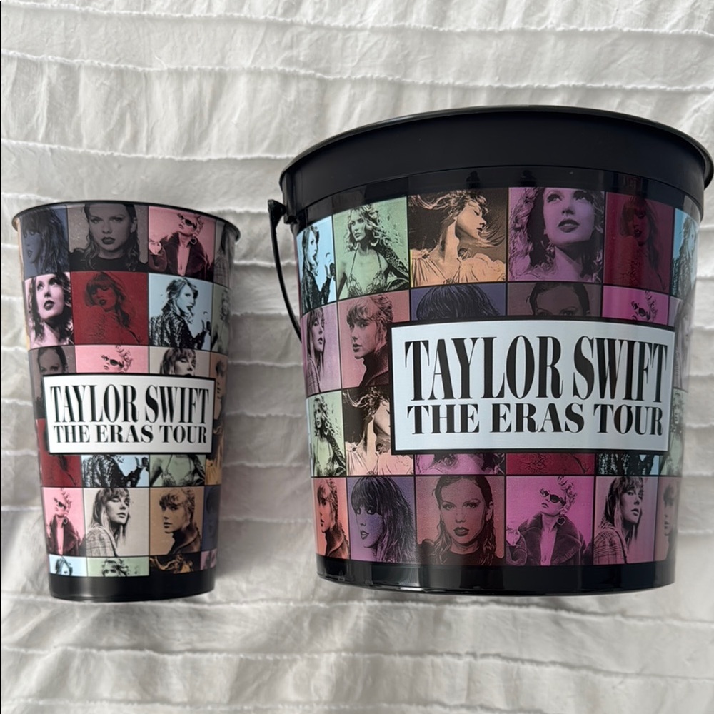 Taylor Swift The Eras Tour Popcorn Bucket & Cup